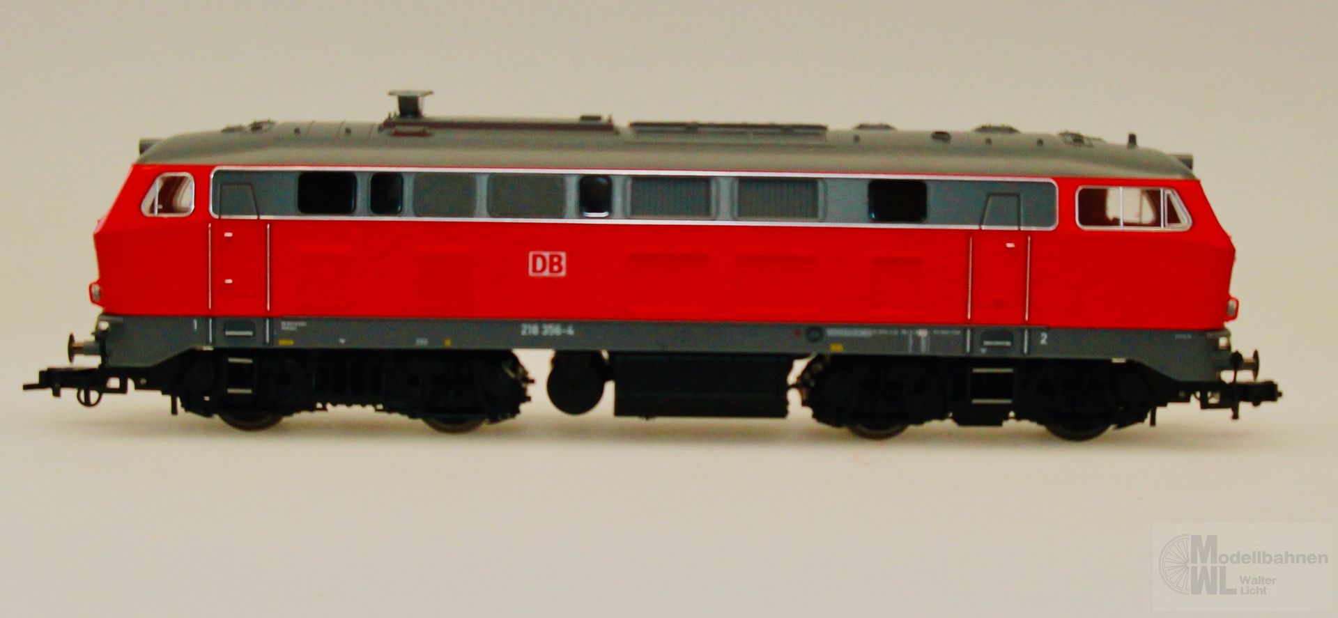 Fleischmann 4236 - Fleischmann - Diesellok BR 218 356- DB Ep.V verkehrsrot H0/GL